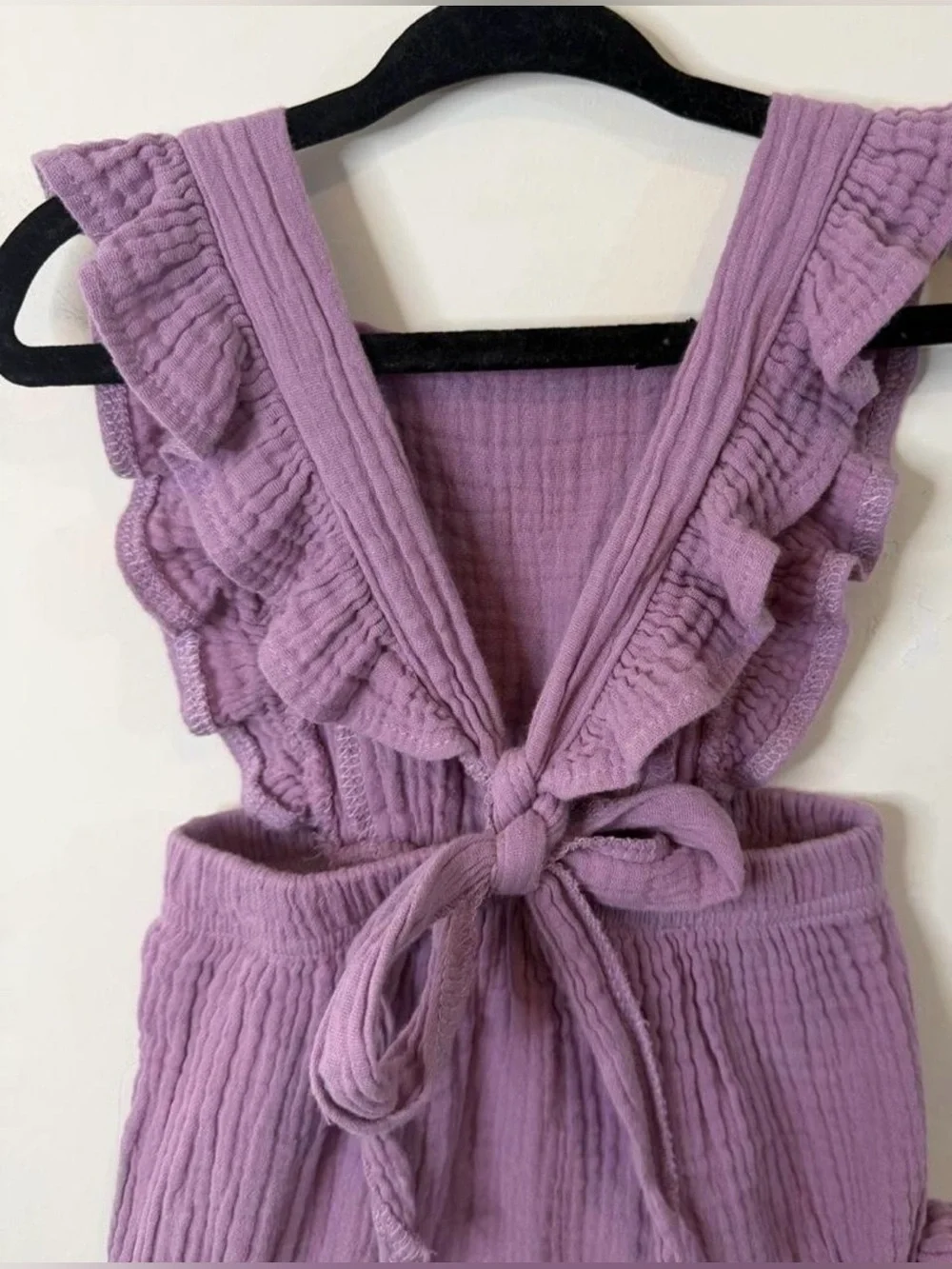 Reverie Threads Sofia Romper Violet